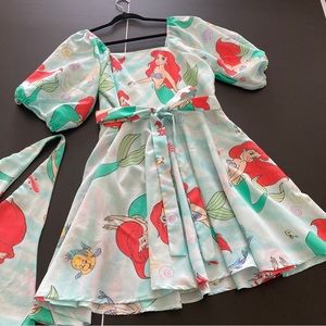 SOLD❌ Handmade Ariel Dress Bedsheet Dress Size M